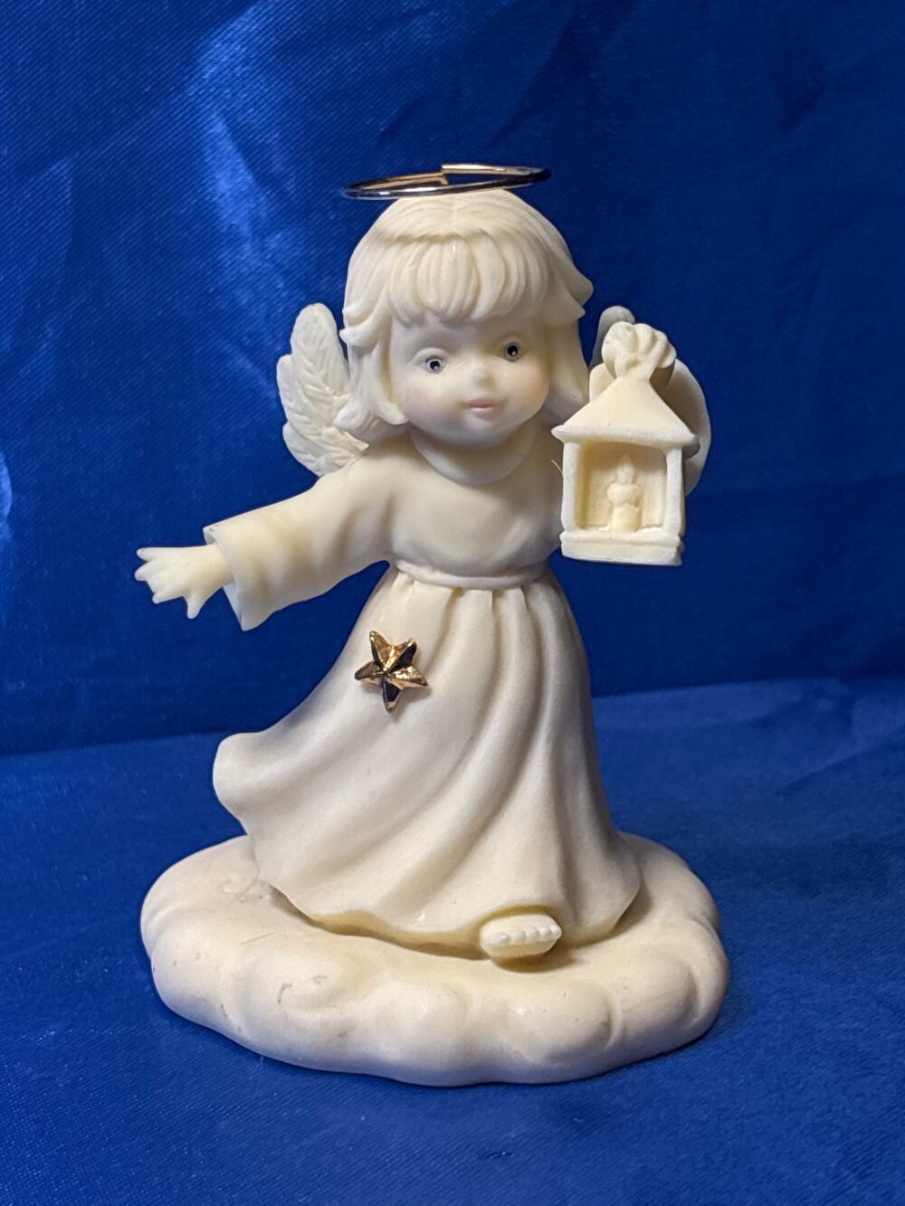 Angel Holding Lantern Studio Heavenly Angels You Light Up My Life